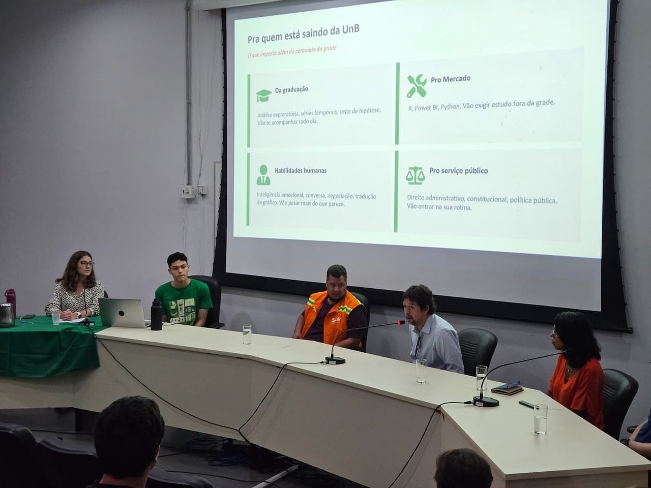 Semana do Estatístico da UnB — Atuação do Estatístico
